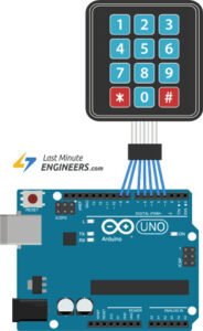 Giao tiếp bàn phím ma trận 4x3 và 4x4 với Arduino | ARDUINO KIT